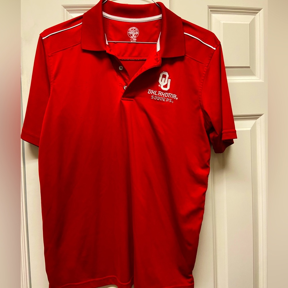 Rivalry threads OU shirt